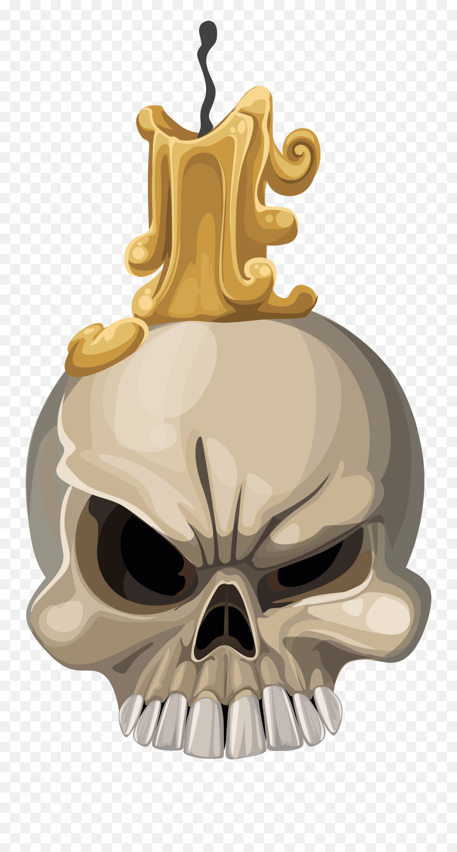 Cobra Clipart Skull - Vela De Halloween Desenho Png Halloween Candle Clipart Png Emoji,Emoji Halloween Decorations