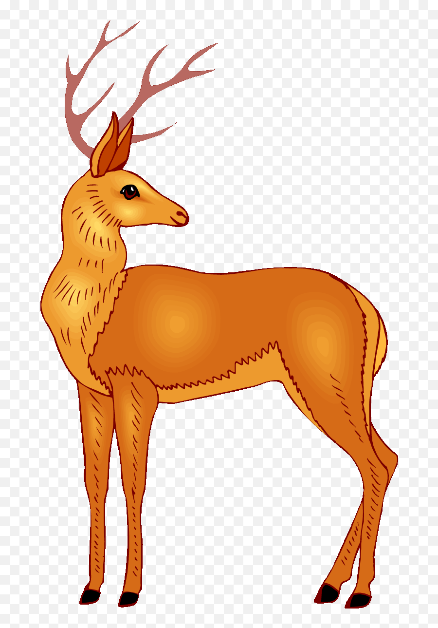 Free Deer Clipart Clipart Clipart Clipartwiz 2 - Clipartix Dear Clipart Emoji,Whitetail Deer Emoji