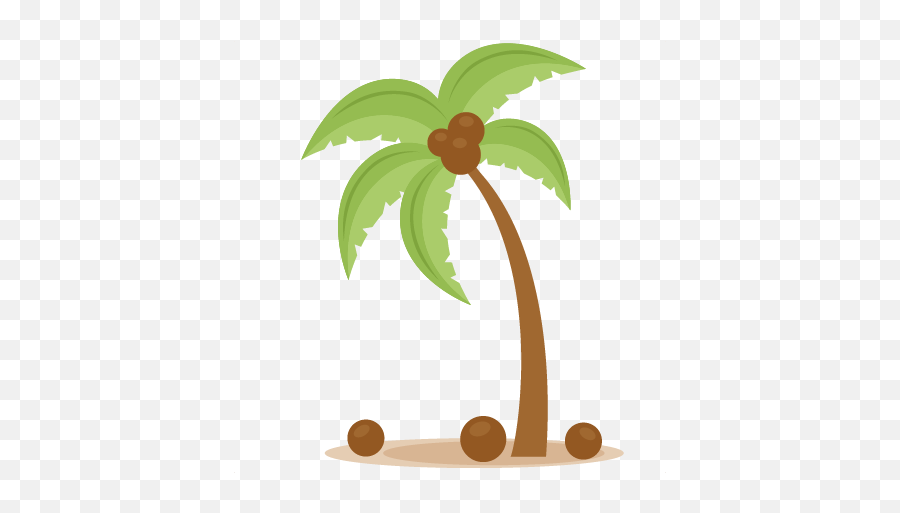Palm Tree Svg Scrapbook Cut File Cute Clipart Files - Cute Cute Palm Tree Svg Emoji,Palm Tree Emoji