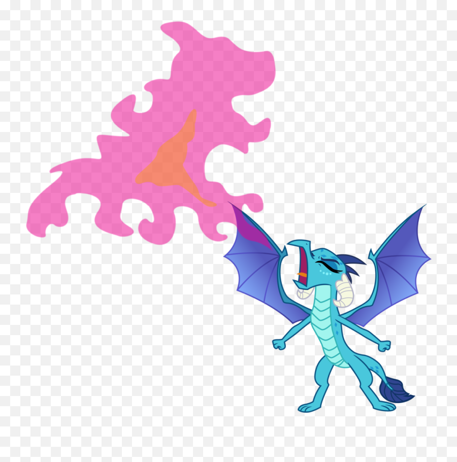 Mlp Ember Breathing Fire - Lord Ember Dragon Png Emoji,Fire Breathing Dragon Emoji