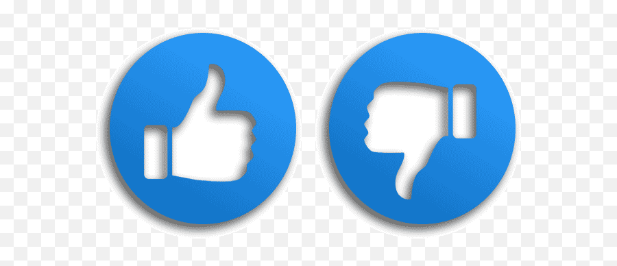 Download Thumbs Up Thumbs Down Png - Thumbs Up And Down Icon Vertical Emoji,Thumbs Down Emoji Transparent