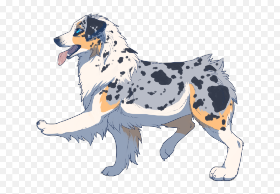 The Most Edited - Aussie Shepherd Furry Emoji,Australian Shepherd Emoji