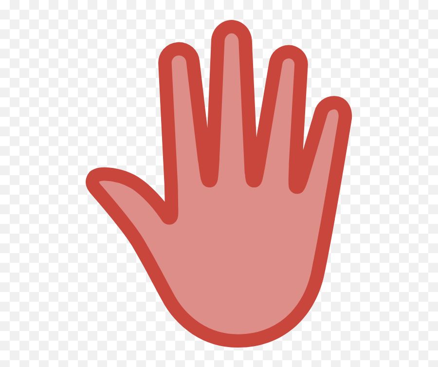 Stop Hand Graphic - South Beach Gardens Rv Park Emoji,Hand Emoji