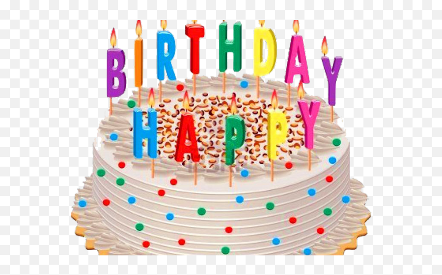 Birthday Cake Clipart Emoji - Transparent Background Birthday Cake Png,Emoji Birthday Candles