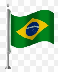 Clipart Brazil Flag Png - Brazil Flag Clip Art Emoji,Soviet Flag Emoji
