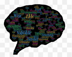 Positive Psychology - Positive Words In Brain Emoji,Positive Emotions In French