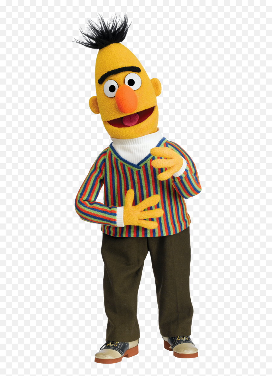 Bert - Happy Birthday Sesame Street Bert Emoji,Sesame Street Emotions Faces