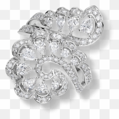 Precious Chopard I High Jewellery - Precious Lace Collection Chopard Emoji,Emotion Ring White