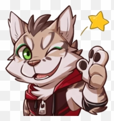 Pin - Shu Chi Nekojishi Stickers Emoji,Furry Wolf Emoji