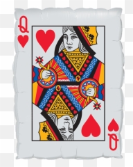 Vezina Party Centre Super Shape Mylar Balloon - Queen Of Heart S And Ace Of Spades Regina Di Cuori Carta Emoji,Ace Of Spades Emoji