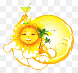 Summer Clip Art - Summer Sun Clipart Transparent Emoji,Pterodactyl Emoticon