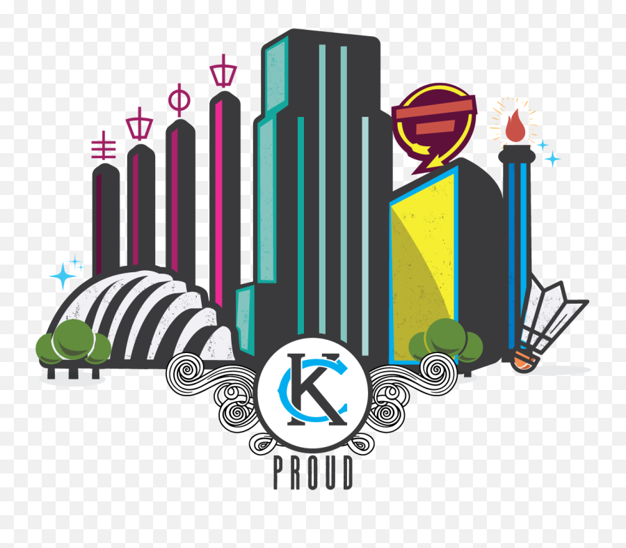 Emoji My City Kc Proud - Kansas City Iconic Symbols Kansas City Fountain Logo,Emoji Symbols