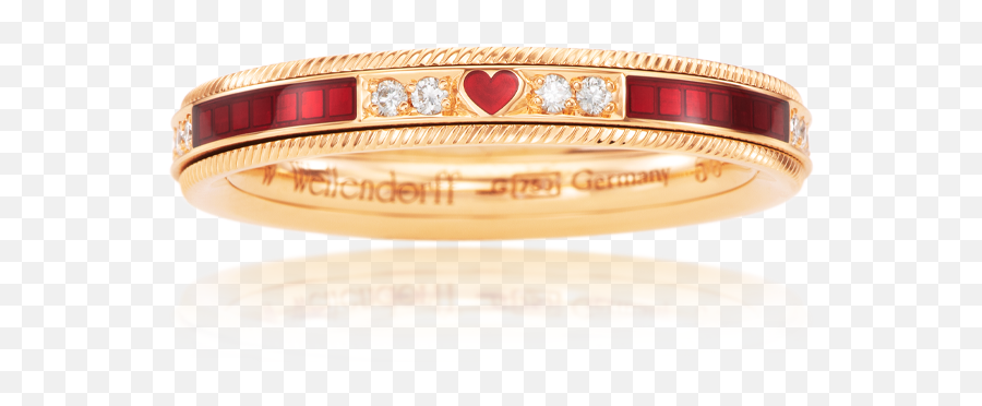 Wellendorff - Our Delight Rose Red Ring Wedding Ring Emoji,What Is The Emotion For Yellow Roses