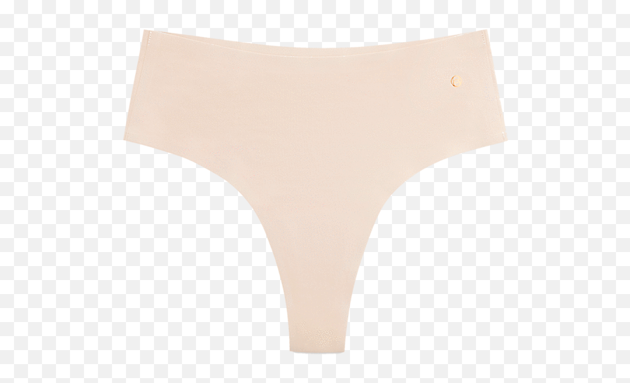 High Rise Seamless Thong - Solid Emoji,Thong Emoji