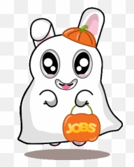 Gimmy Cute Ghost Happy Halloween - Gimmy Jobs Emoji,Cute Emoji Ghost