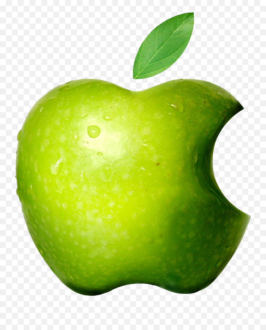 Pomme Verte Clipart - Real Apple Logo Png Emoji,Emoji Apple Pomme