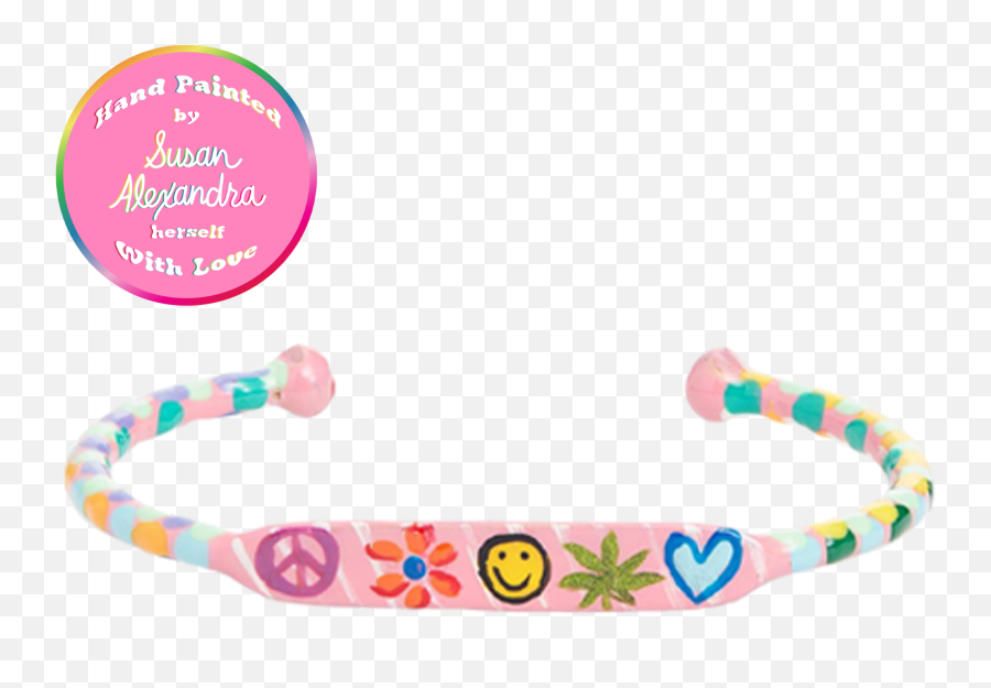 Happy Hippie Bracelet U2013 Susan Alexandra Emoji,Facebook Chat Hello Kitty Emoticon