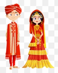 Groom Clipart Emoji Bride Groom Emoji - Indian Wedding Couple Vector,Indian Emoji