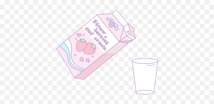 Strawberry Milk Cute Doodles Cute Gif Cute Cartoon Emoji,Emoji Do Tédio