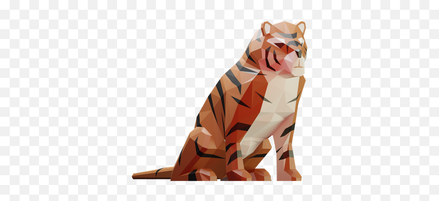 Tiger Icon - Download In Colored Outline Style Emoji,Bengal Tiger Emoji