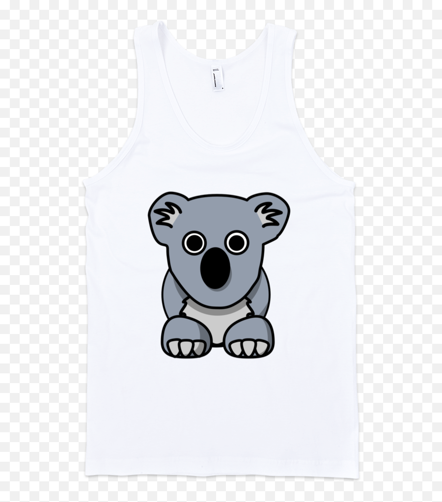 Koala Fine Jersey Tank Top Unisex U2013 Itee Emoji,Tank Emoji