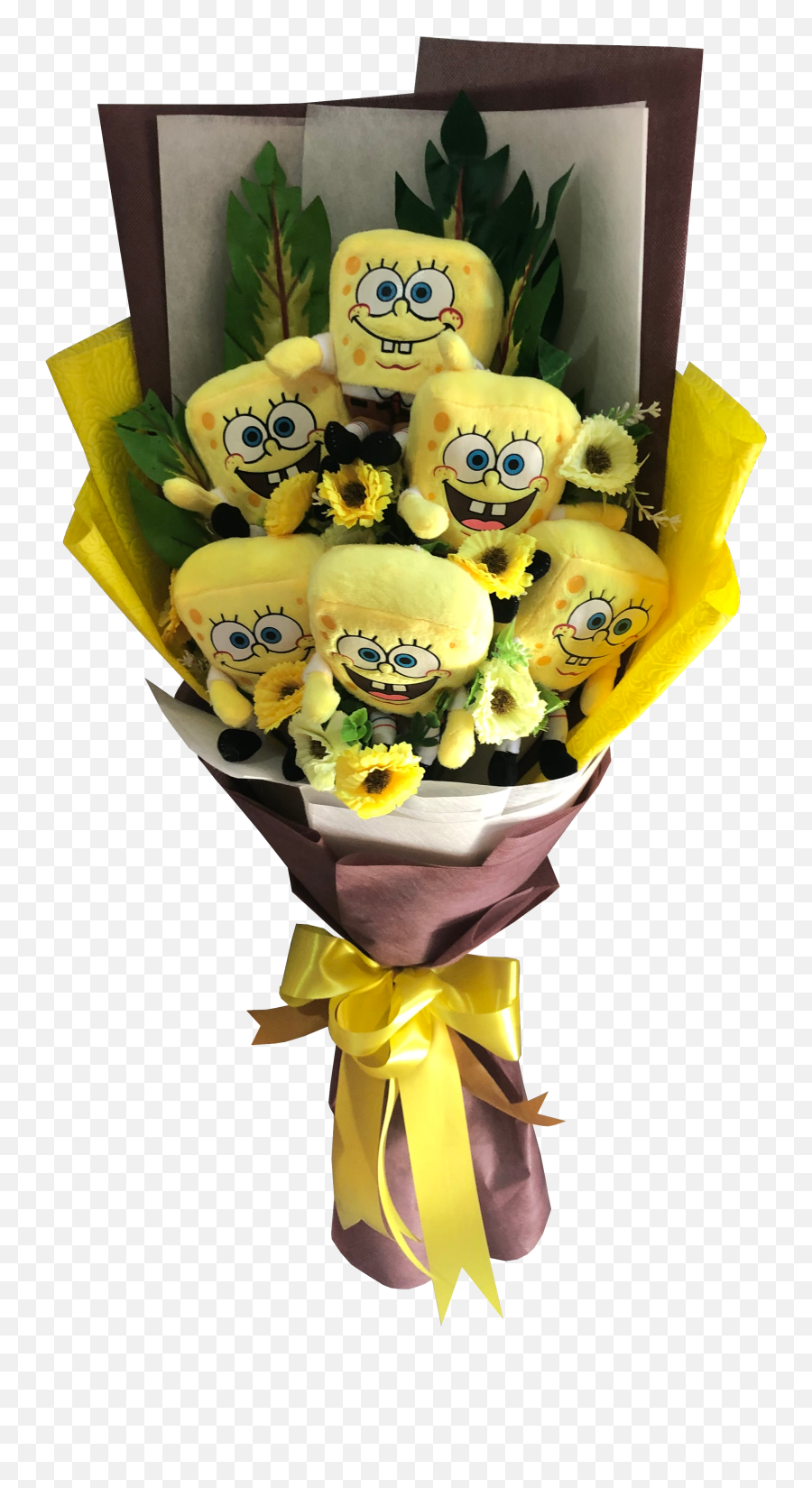 Spongebob Bouquet Nicoleandabbyflowerandgifts Emoji,Boquets Emoji
