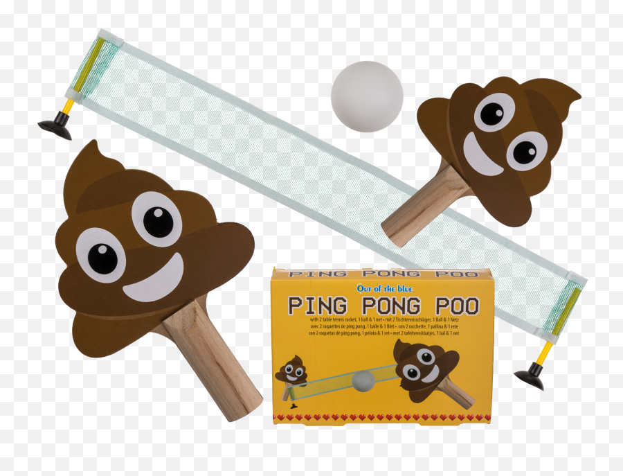 Details About Emoji Poo Ping Pong Table - Novelty Gift Xmas Tennis Table Top Game Travel Fun Ping Pong Poo,Gift Emoji