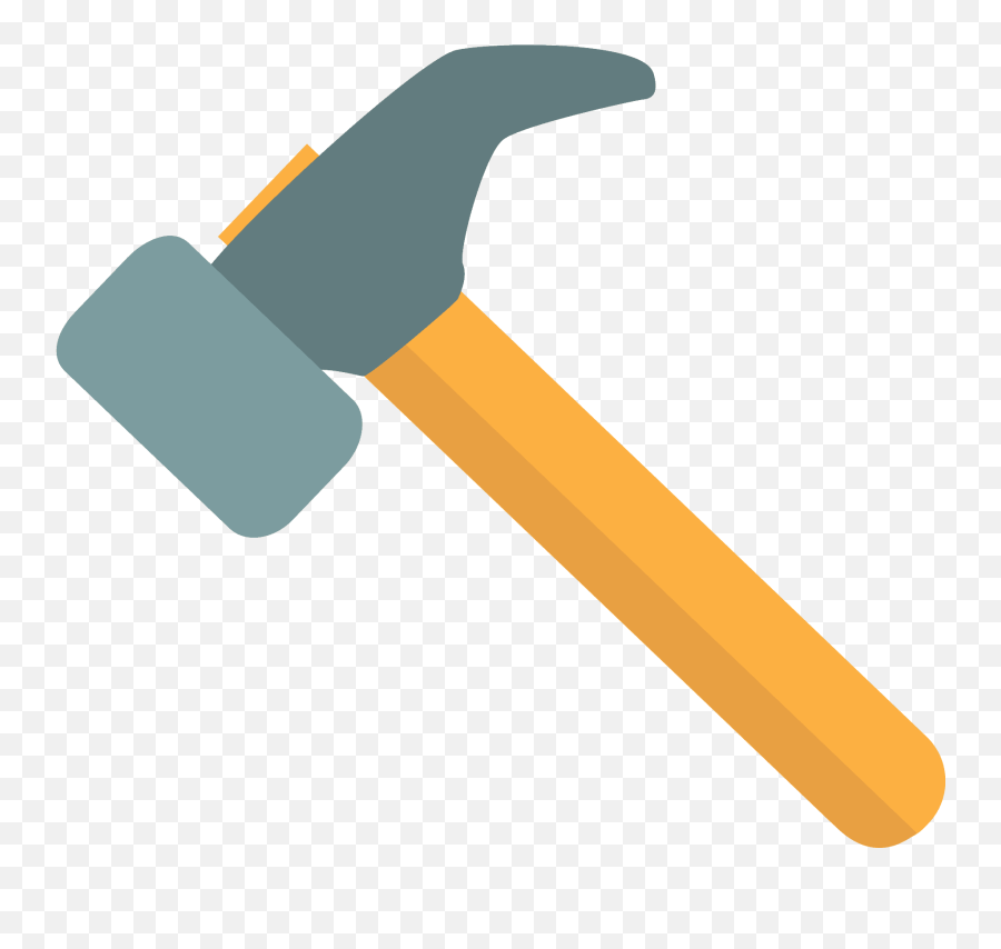 Hammer Emoji Clipart - Motek Clipart,Sledgehammer Emoji