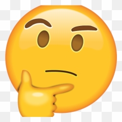 Emoji - Whatsapp Emoji Thinking Png,Ninja Emoji