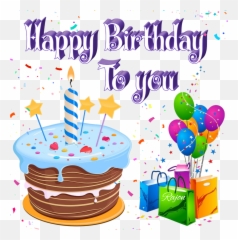 Happy Birthday Wish Sticker By Rajon Ahmed - Birthday Cake Clipart Emoji,Happy Birthday Messages With Emoji