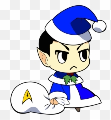 Mr Spock From Star Trek - Amity Padoru Emoji,Spock Emotions Poster