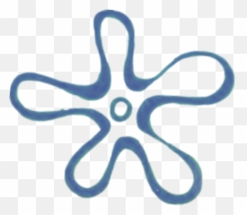 Spongebob Flower Blue Blau Blume Sticker By Tobias P - Spongebob Sky Flowers Transparent Background Emoji,Blue P Emoji