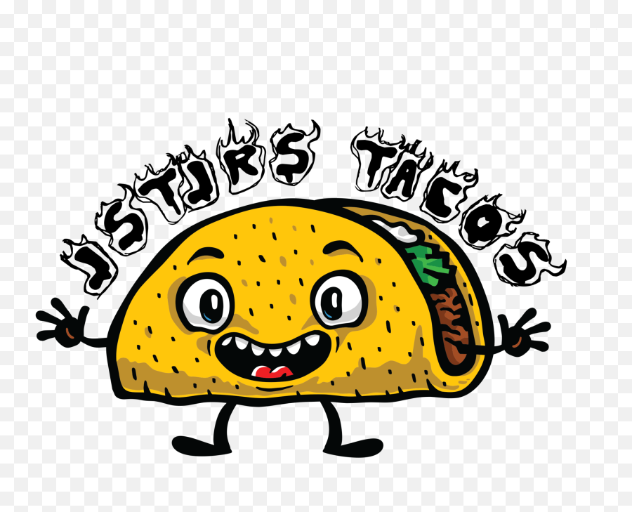 Jstjrs Taco Pop - Funny Cartoon Taco Emoji,Rtaco Emoticon