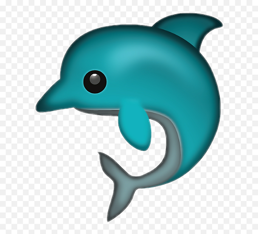Tumblr Delfin Sticker By Elisabethblantorche - Emoji Dolphin,Fish Emojis
