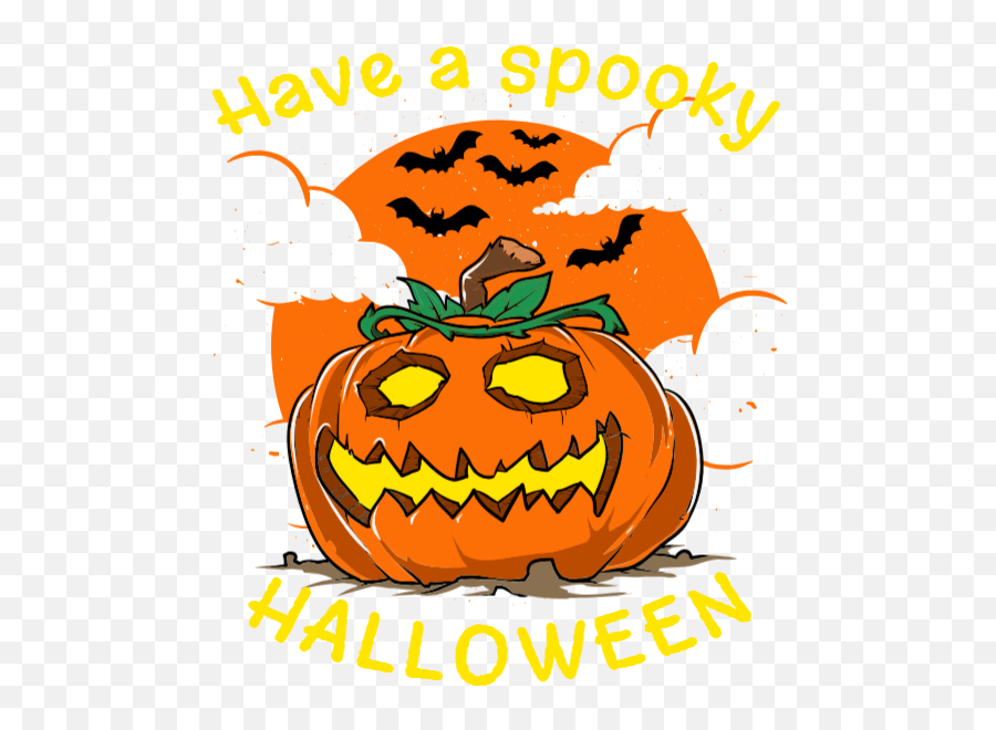 Have A Spooky Halloween Clipart - Have A Spooky Halloween Emoji ...