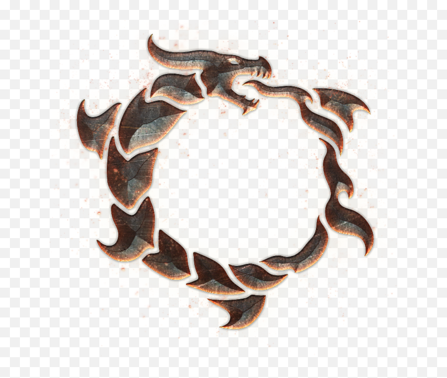 Eso Ebonheart Pact Transparent - Snake Of Ouroboros Tattoo Emoji,Ouroboros Eso Emoji