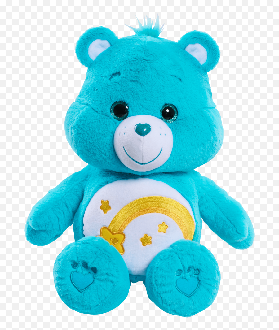 Care Bears Jumbo Plush - Wish Bear Walmartcom Bear Wish Bear Care Bear Emoji,Stuffed Emojis Walmart