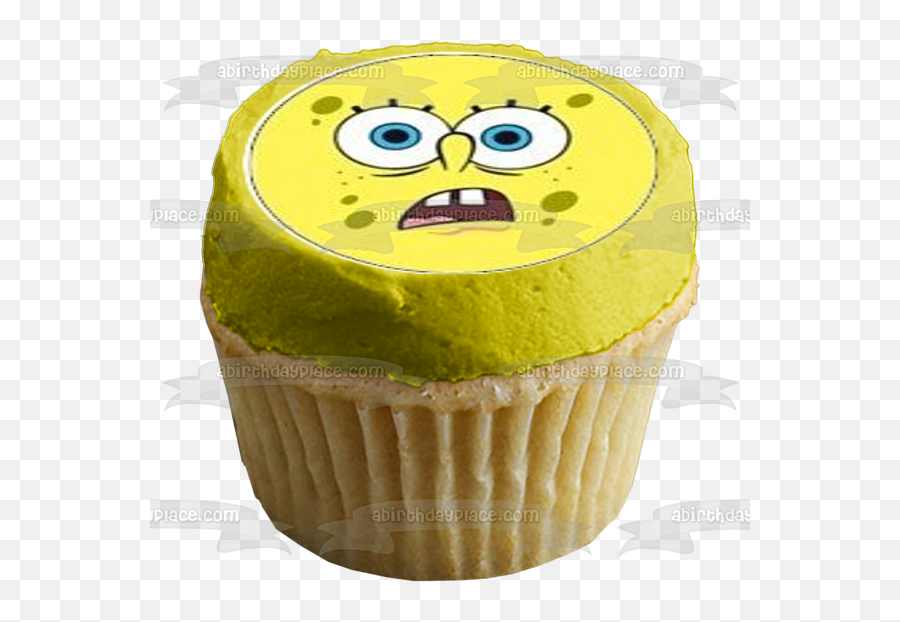 Spongebob Squarepants Edible Cupcake - Jessie Toy Story 2 Cake Emoji,Facebook Spongebob Emoticon
