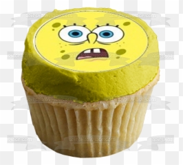 Spongebob Squarepants Edible Cupcake - Jessie Toy Story 2 Cake Emoji,Facebook Spongebob Emoticon
