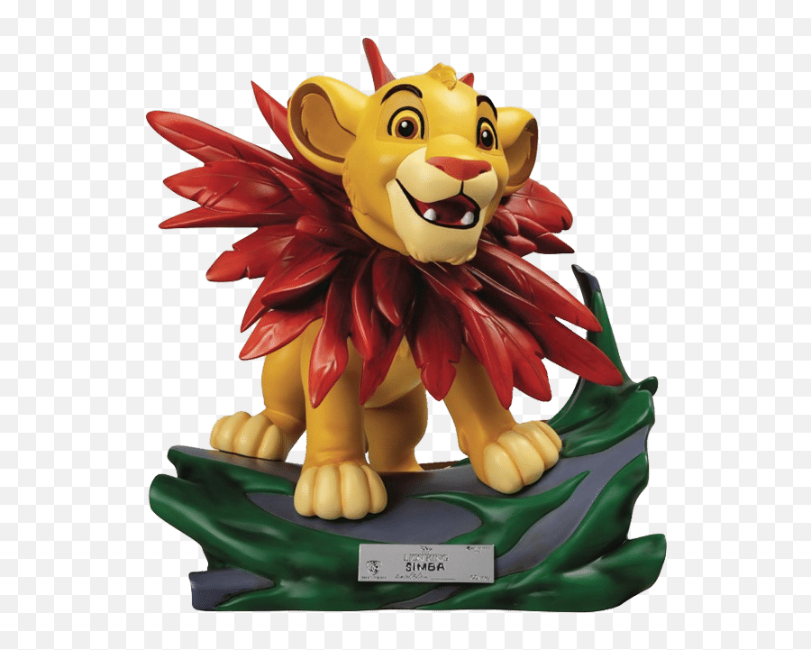 Beast Kingdom Master Craft Simba - Lion King Simba Stl Emoji,Lion King Rafiki Emotion