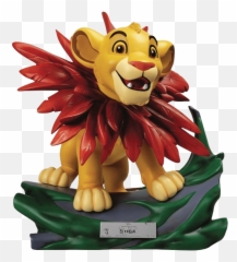 Beast Kingdom Master Craft Simba - Lion King Simba Stl Emoji,Lion King Rafiki Emotion