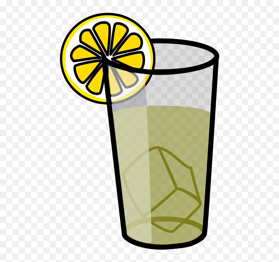 Lemonade Jo Icq Glass Flower Png Svg Clip Art For Web - Transparent Lemon Juice Clipart Emoji,Lemonade Emoji