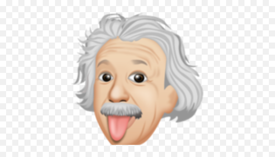 Albert Einstein Ya Tiene Sus Propios - Happy Emoji,Emoji Sacando La Lengua