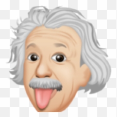 Albert Einstein Ya Tiene Sus Propios - Happy Emoji,Emoji Sacando La Lengua
