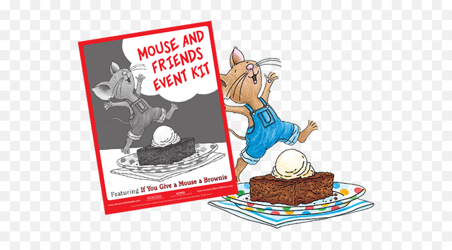 Mouse Friends Event Kit - Animated Cartoon Emoji,Brownie Emoji