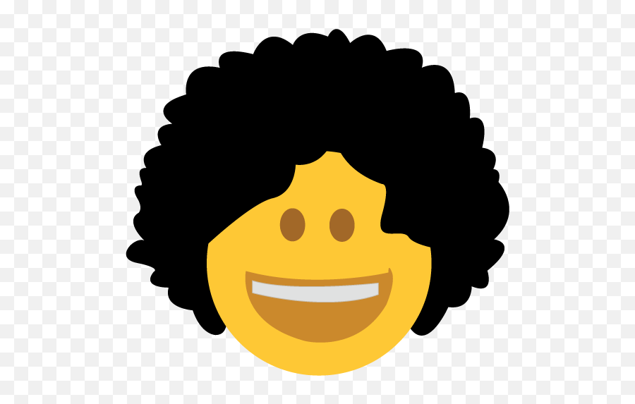 Emojis Wow247 Afro - Emoji With Afro Hair Full Size Png Emoji With Afro Hair,Hair Emoji