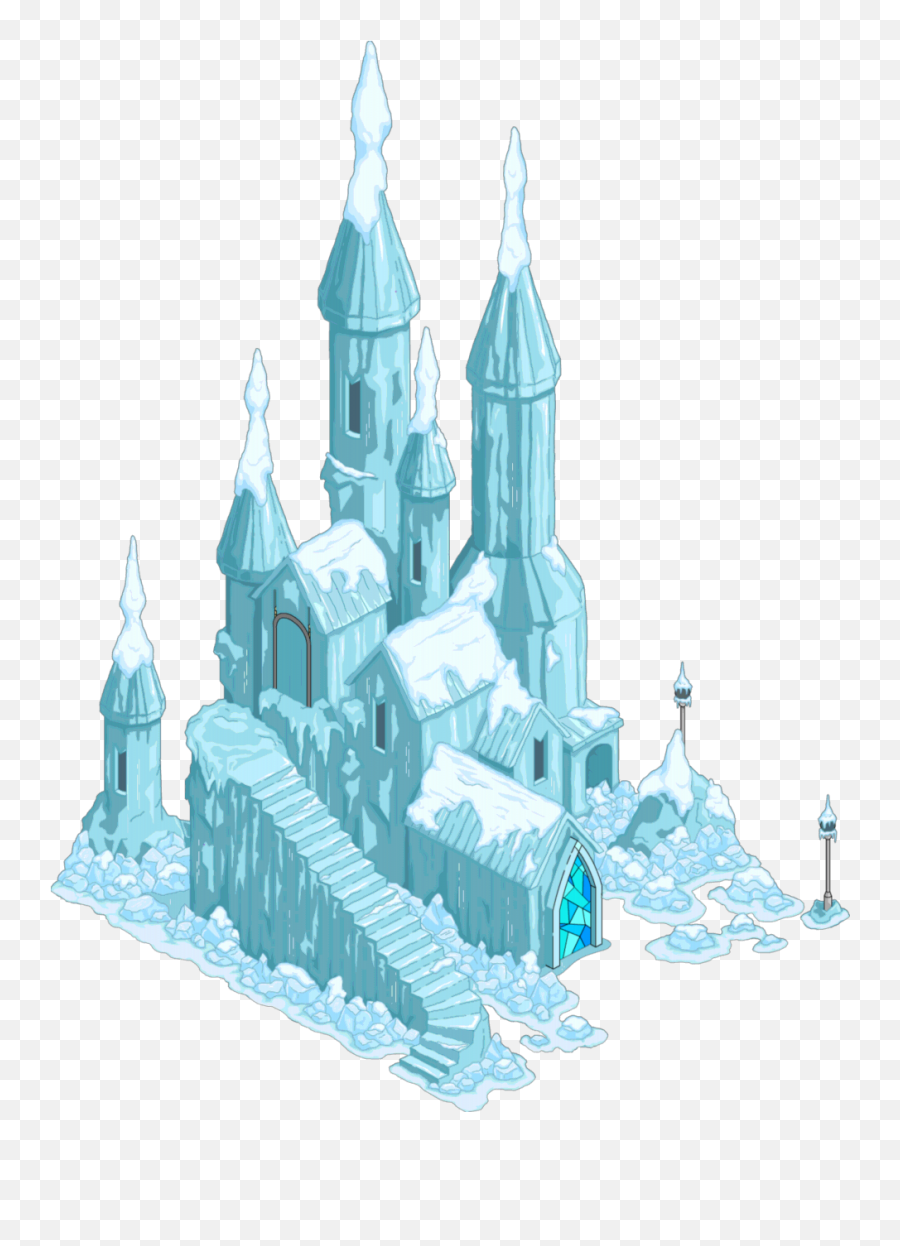 Frozen Castle - Frozen Elsa Castle Clipart Emoji,Caslte Emoji