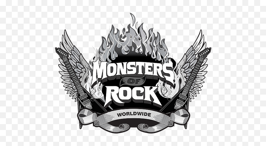 Monsters Of Rock Official United States - Monster Of Rock Logo Png Emoji,Rock & Roll Hand Emoji