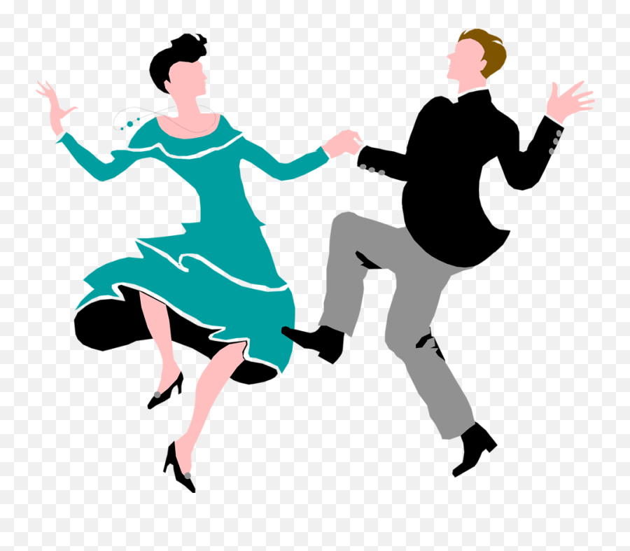 Ballroom Dance Swing Clip Art - No Dancing Cliparts Png Swing Dancing Clip Art Emoji,Salsa Dancing Emoji