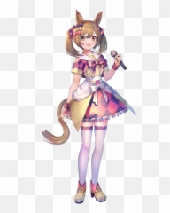 Uma Musume Characters - Uma Musume Pretty Derby Smart Falcon Emoji,Anime Hair Cowlicks Emotion